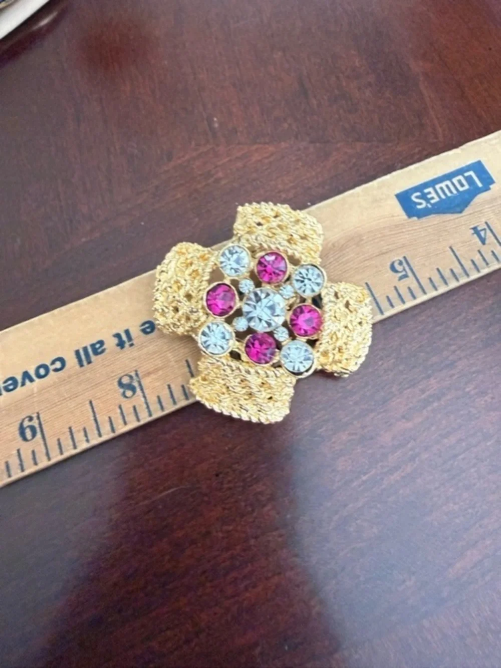 Vintage Gold Tone Brooch